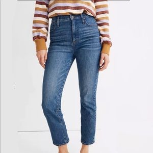 Madewell Classic Straight Jeans in Coldbrook wash
